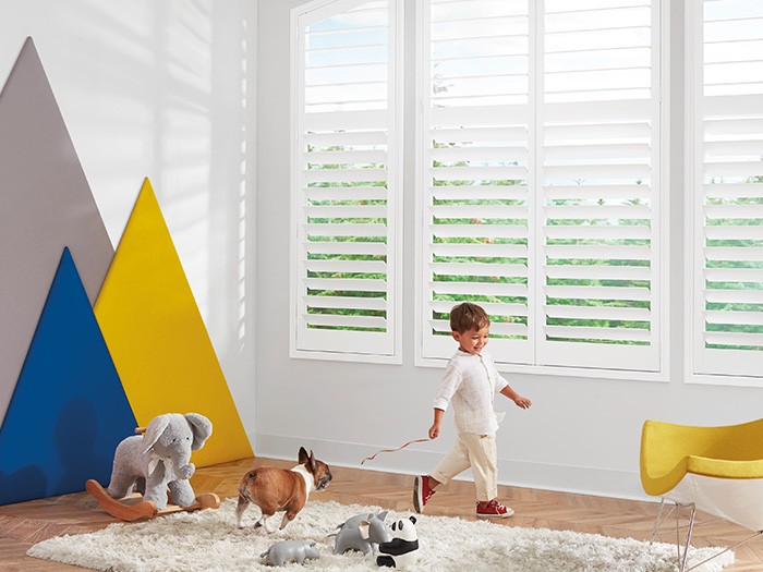 NewStyle® Hybrid Shutters  Color: Polar White